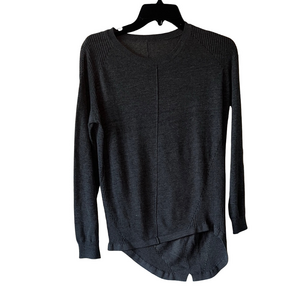 Dark Gray Long Sleeve Sweater